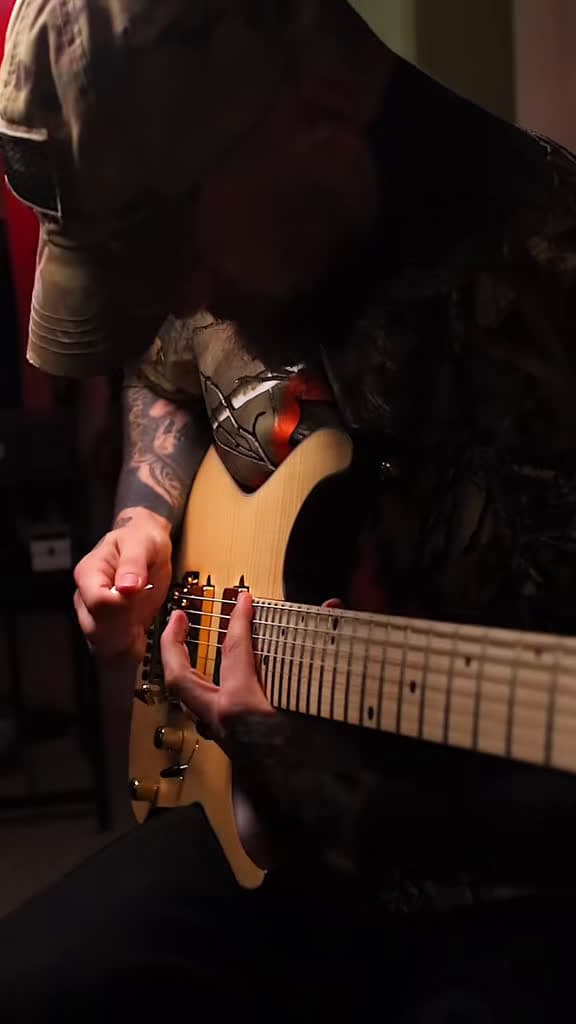 cover for When your guitar strings go floppy mid-riff... 🤘 #guitarproblems #7string #guitarlife #charvel