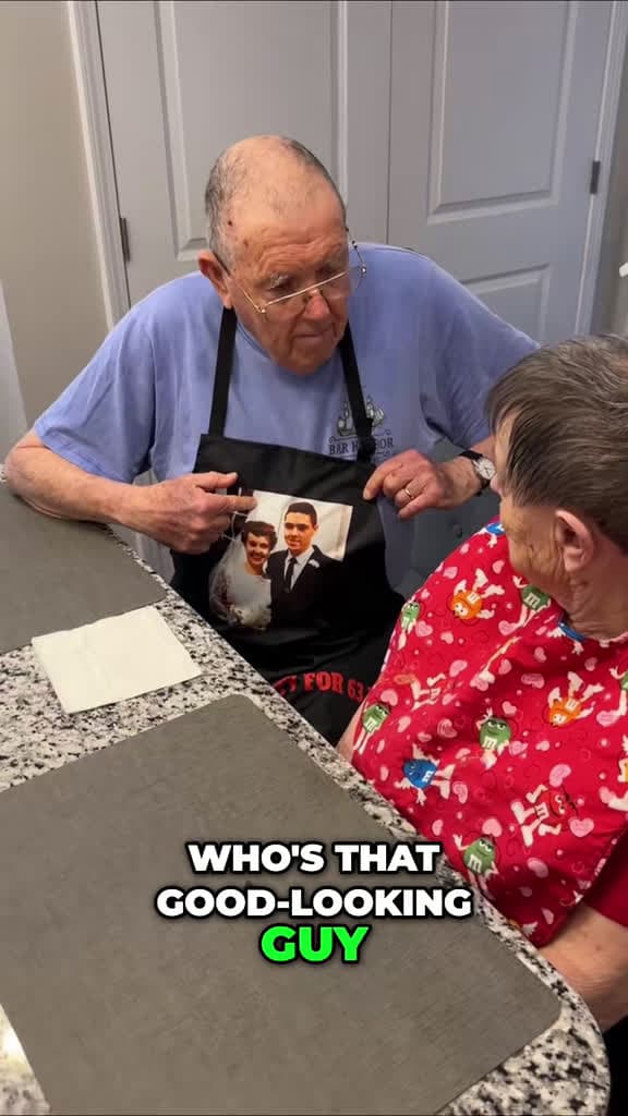 cover for Wait for it... Who's that with Dad?! The ending is priceless! ❤️ #TrueLove #CoupleGoals #Unexpected