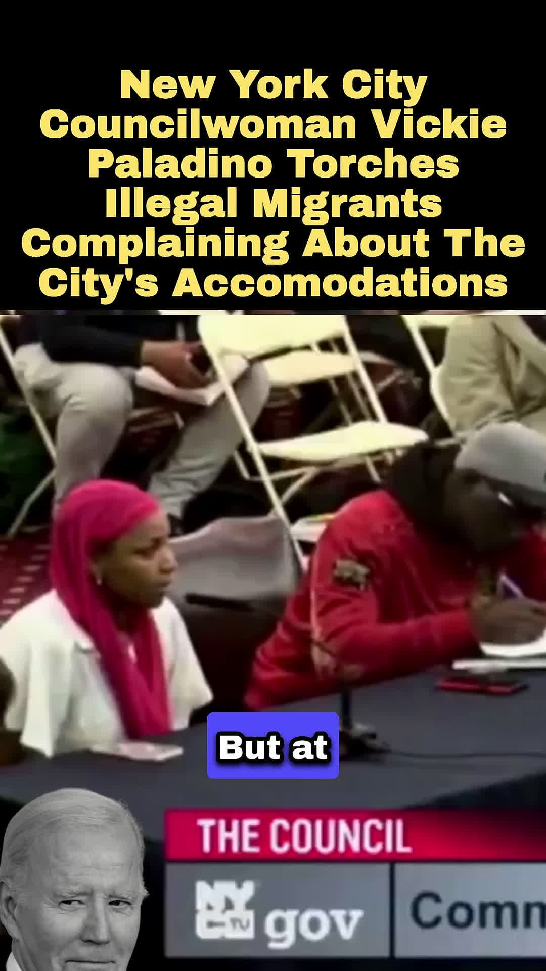 cover for Meanwhile Illegal Migrants Are Not Very Happy in New York!!