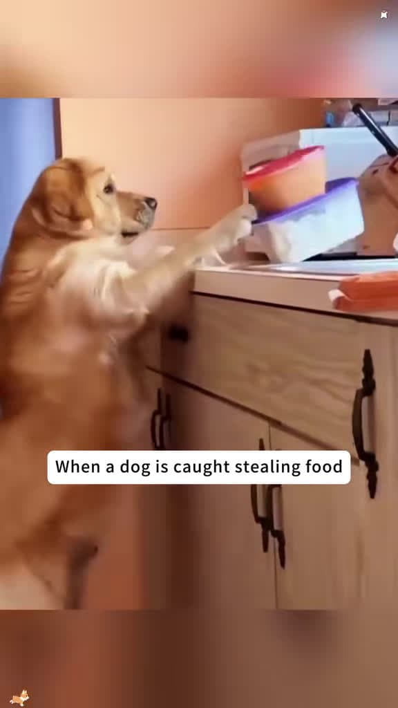cover for Caught red-pawed stealing snacks! 🍽️ #dogsoftiktok #funny #fyp