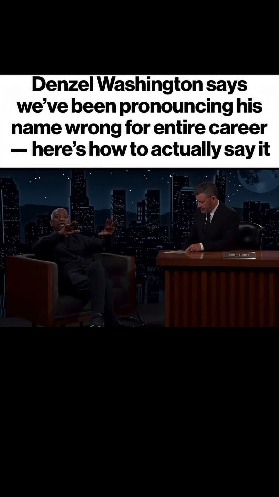 cover for You never knew this about Denzel Washington  #denzelwashington  #actor  #famous 