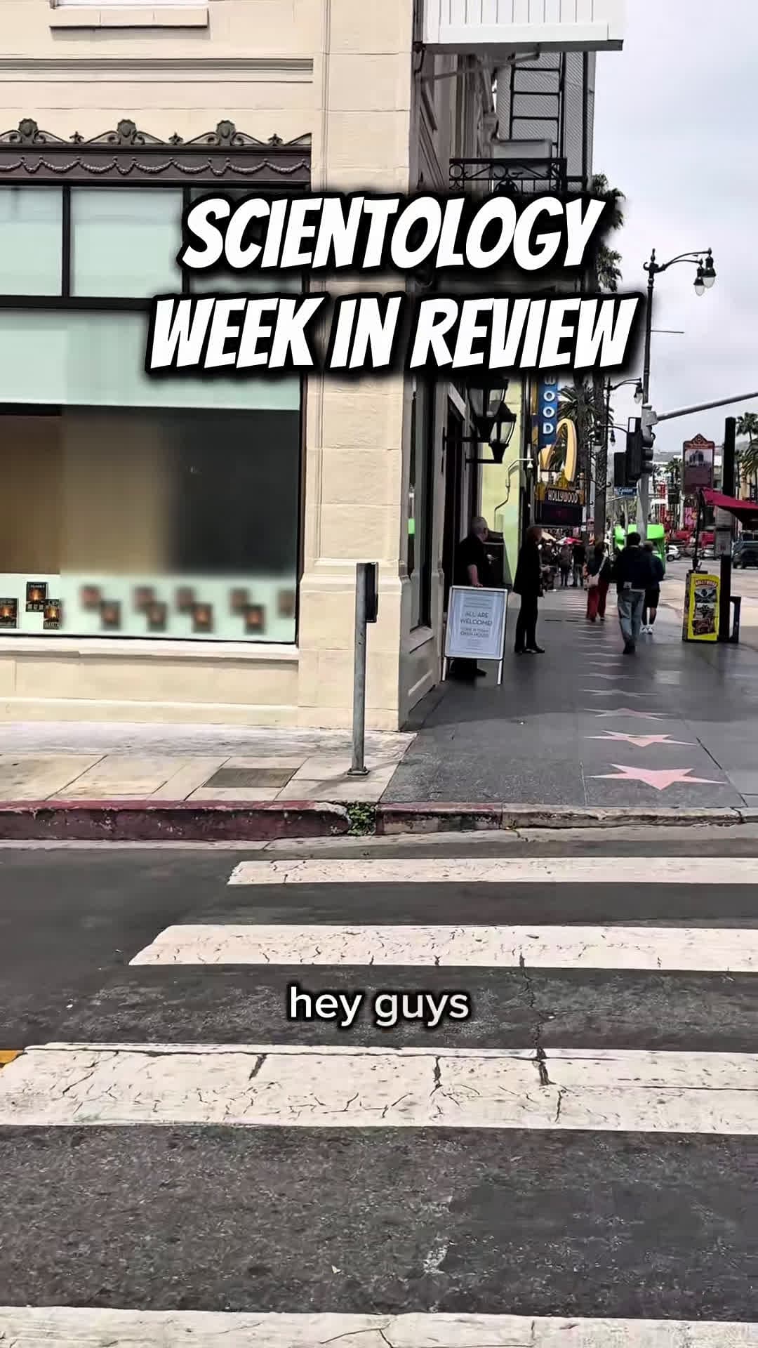 cover for #CaughtOnCamera Scientology week in review.