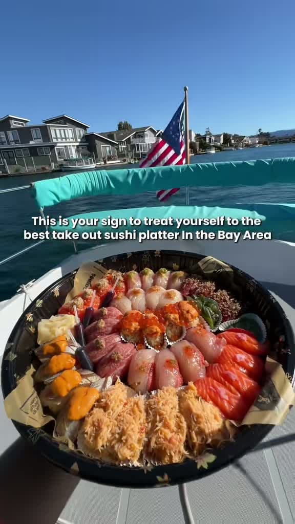 cover for Fresh, premium sushi & sashimi platters from The Backhouse San Mateo 🍣 Perfect for any celebration or solo treat! #SushiLovers #BayAreaEats #TheBackhouseSM