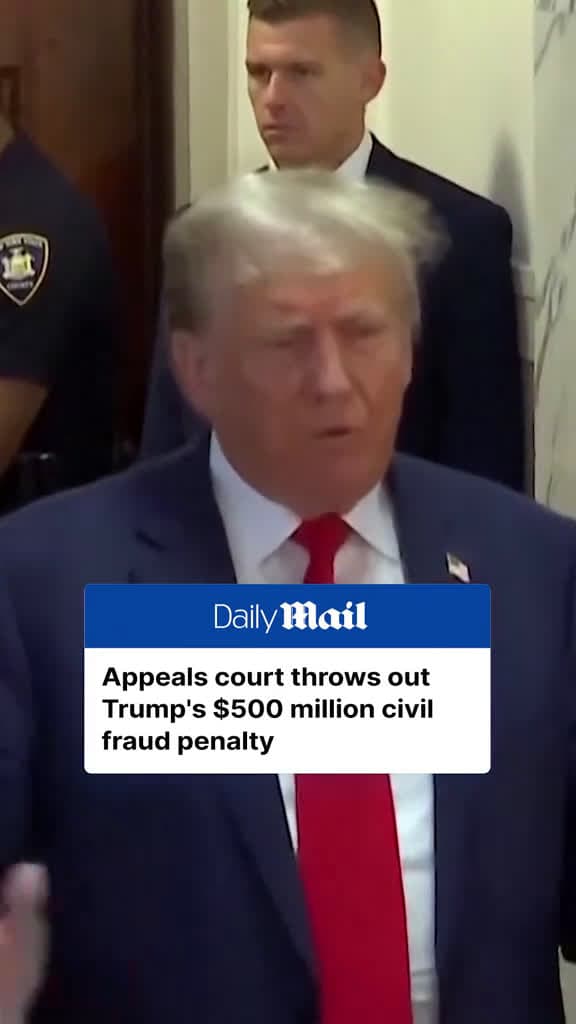 cover for Donald Trump will no longer need to pay a $464 million fraud penalty he was ordered to hand over last year after being found liable for inflating his assets by billions of dollars. A New York appeals court said Thursday that th...