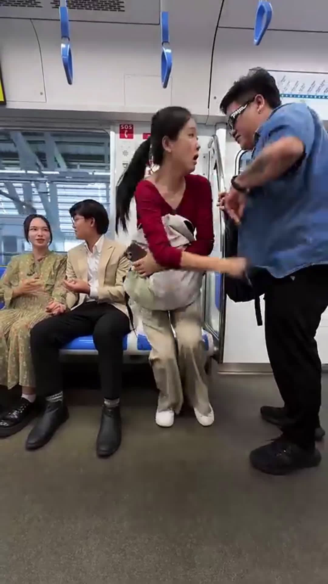 cover for Rude on the train — got shoelaced and embarrassed #feelkind #kindness #respect #help