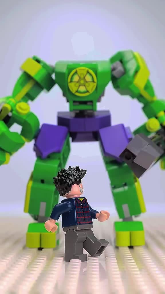 cover for Hulk-sized LEGO rage in stop-motion chaos. Laugh along as bricks smash in this funny LEGO short! #LEGO #StopMotion #LegoAnimation #Funny
