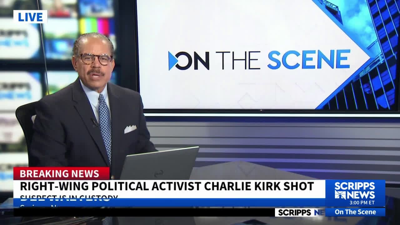 cover for Conservative activist Charlie Kirk shot