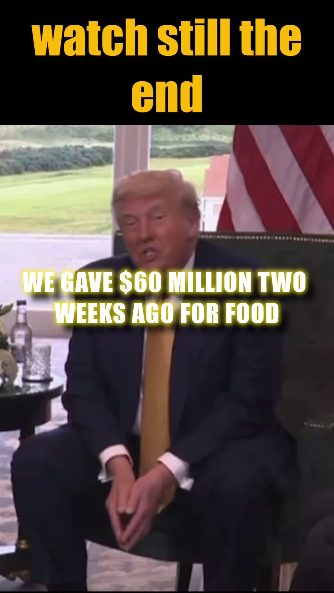 cover for watch Trump as he spits facts to her face #fyp #viral #trending #trend #viralvideo 