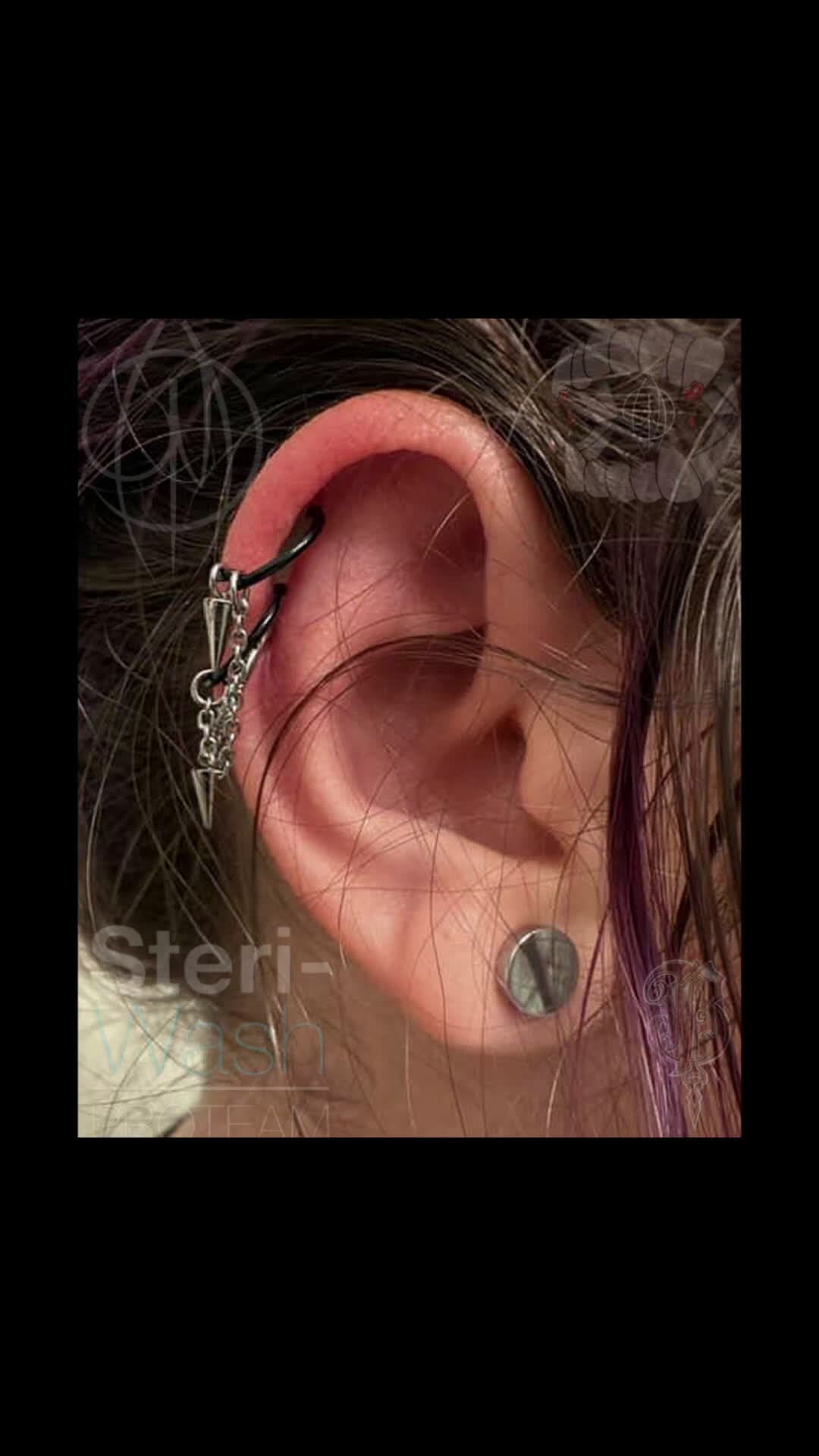 cover for My client started stacking their coinslot. I can't wait to see what else they throw in it!!#coinslot #coinslotmodification #coinslotpiercing #bodymodification 