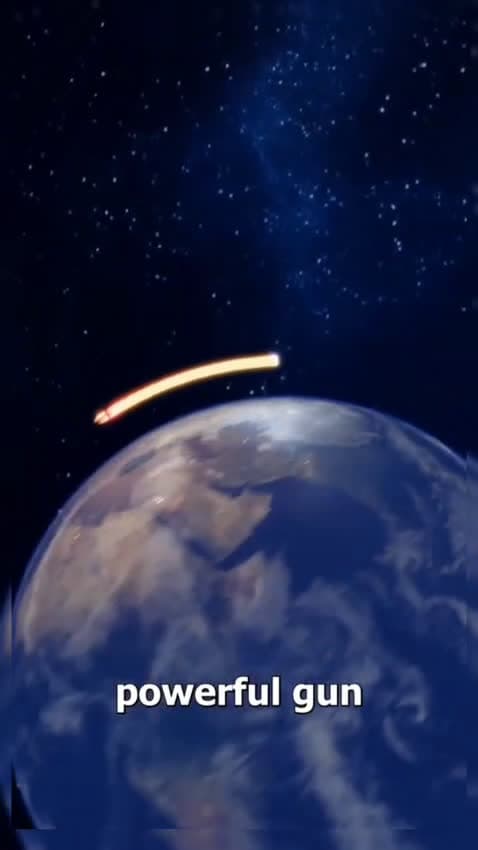 cover for Can a Bullet Really Orbit the Earth? 🌍#scoopz #viral 