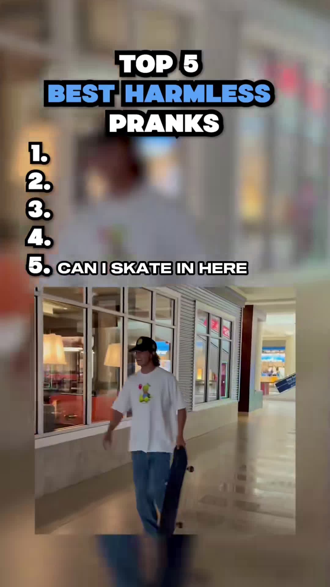 cover for #CaughtOnCamera Top 5 best harmless Pranks #top #top10 #top5 #ranking #funny #prank 