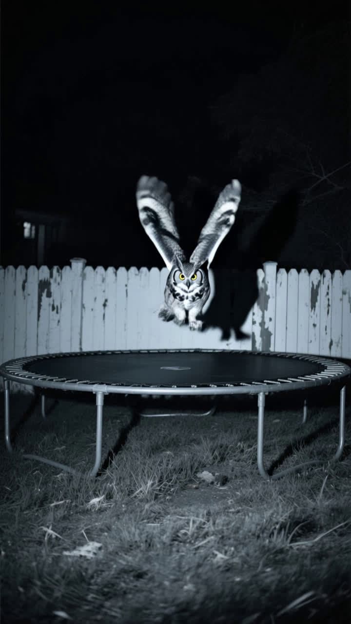 cover for AI-generated. What happended to my back yard?? #ai #funny #animals