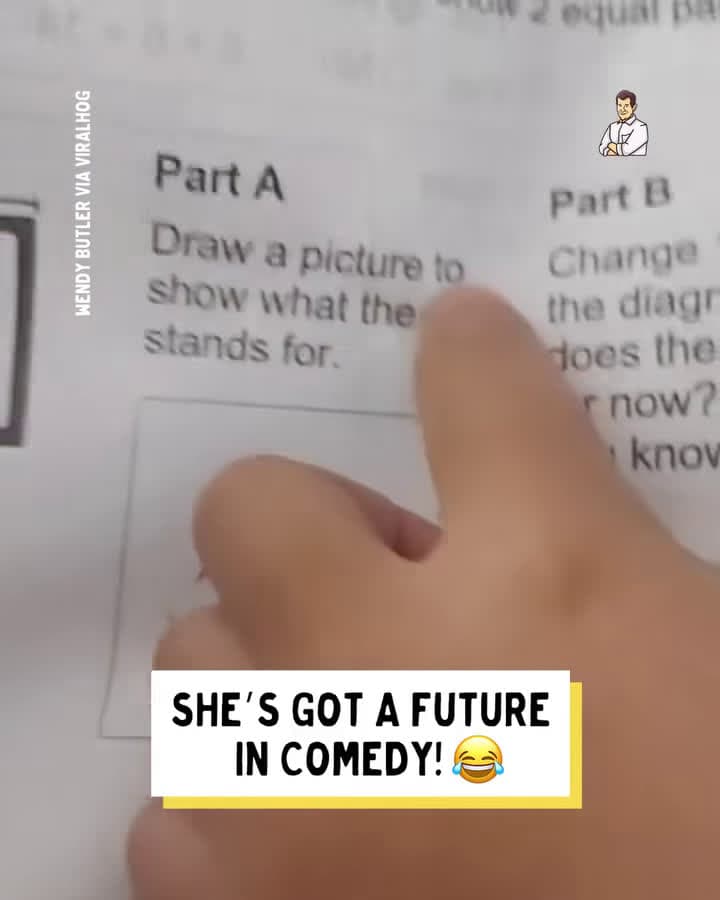 cover for #TooFunnyToScroll Well she has a point...
