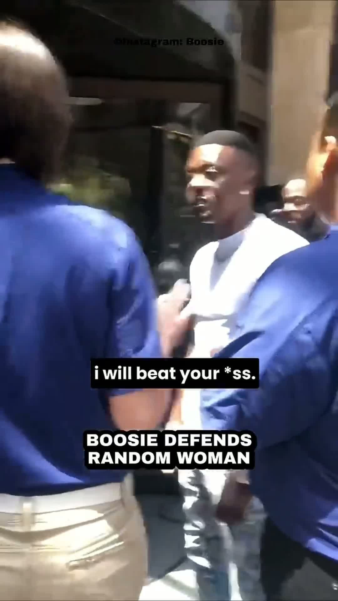 cover for Boosie Defends Random Woman