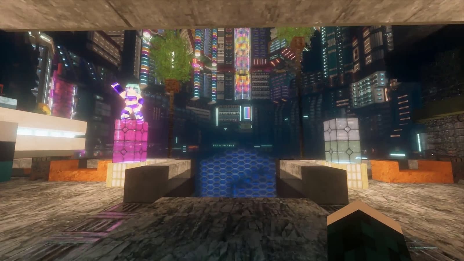 cover for Cyberpunk meets Minecraft: neon nights, synth vibes, and epic blocky cities ⚡ #Minecraft #Cyberpunk #Gaming #Neon