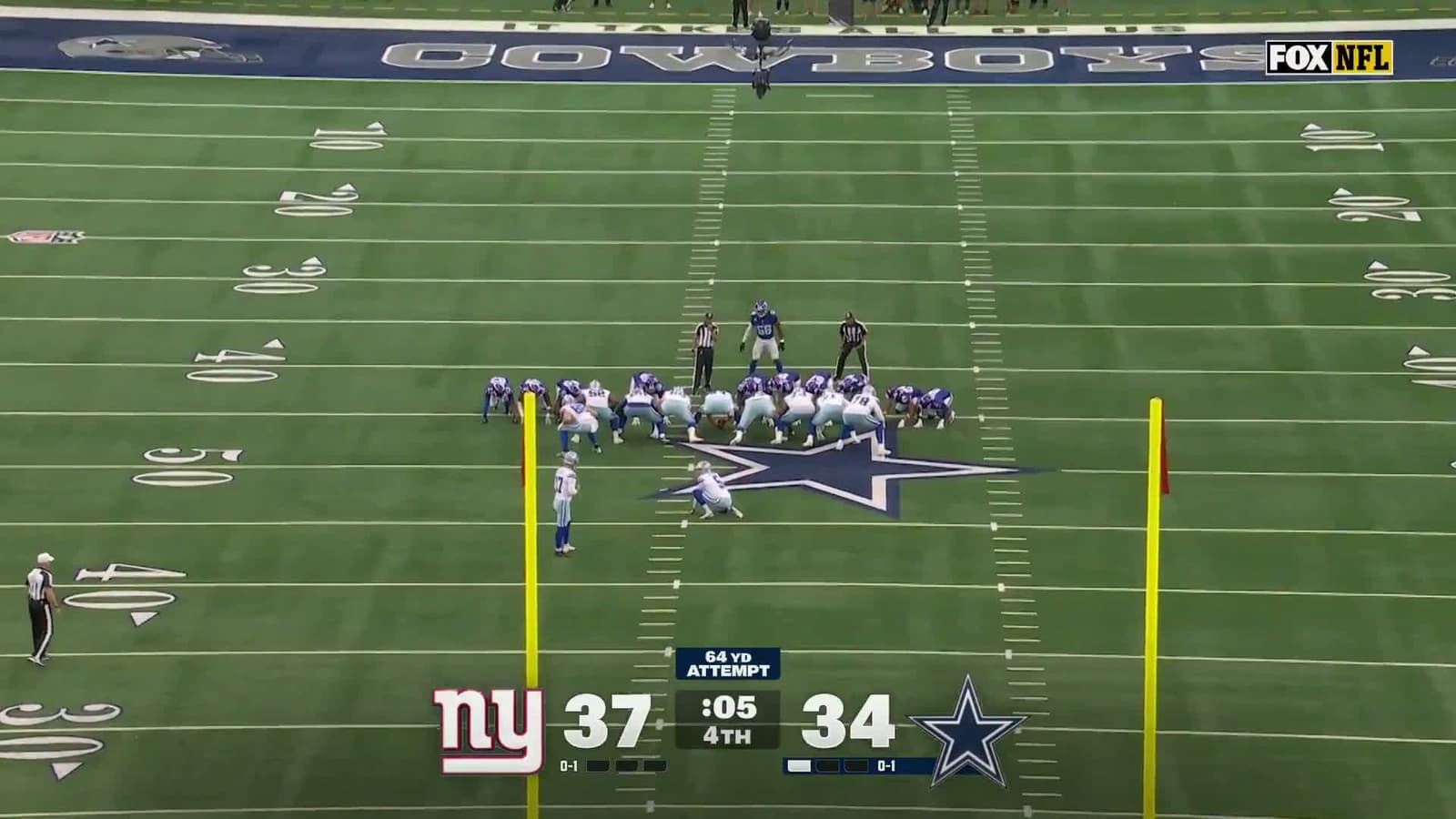cover for Brandon Aubrey nails a insane 64-yard FG in the final seconds to force OT! 🏈🔥 #FootballMagic #ClutchKick #OvertimeThriller