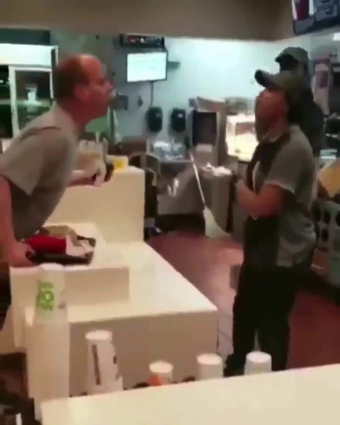 cover for Put his hands on the wrong McDonald's worker…