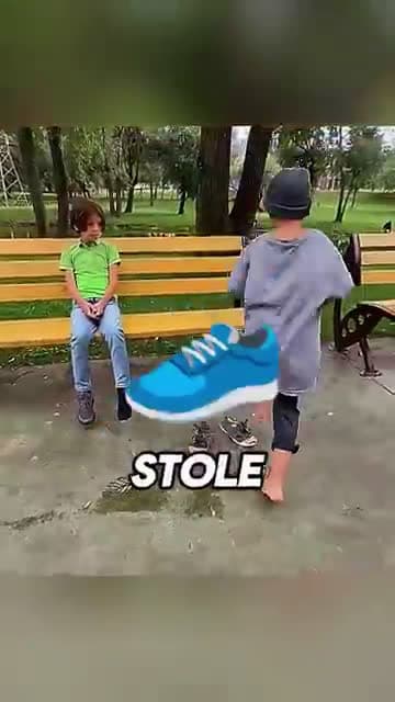 cover for He stole his shoe until this happened