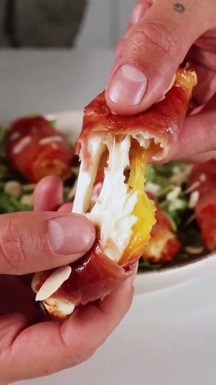 cover for Air-Fryer Prosciutto Wraps from gulasgrub giving us another amazing get brunchin episode! #getbrunchin #prosciutto #airfryer