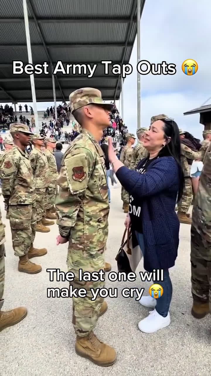cover for Best Army Tap Outs #SpreadTheLove#ThePawfectMoment