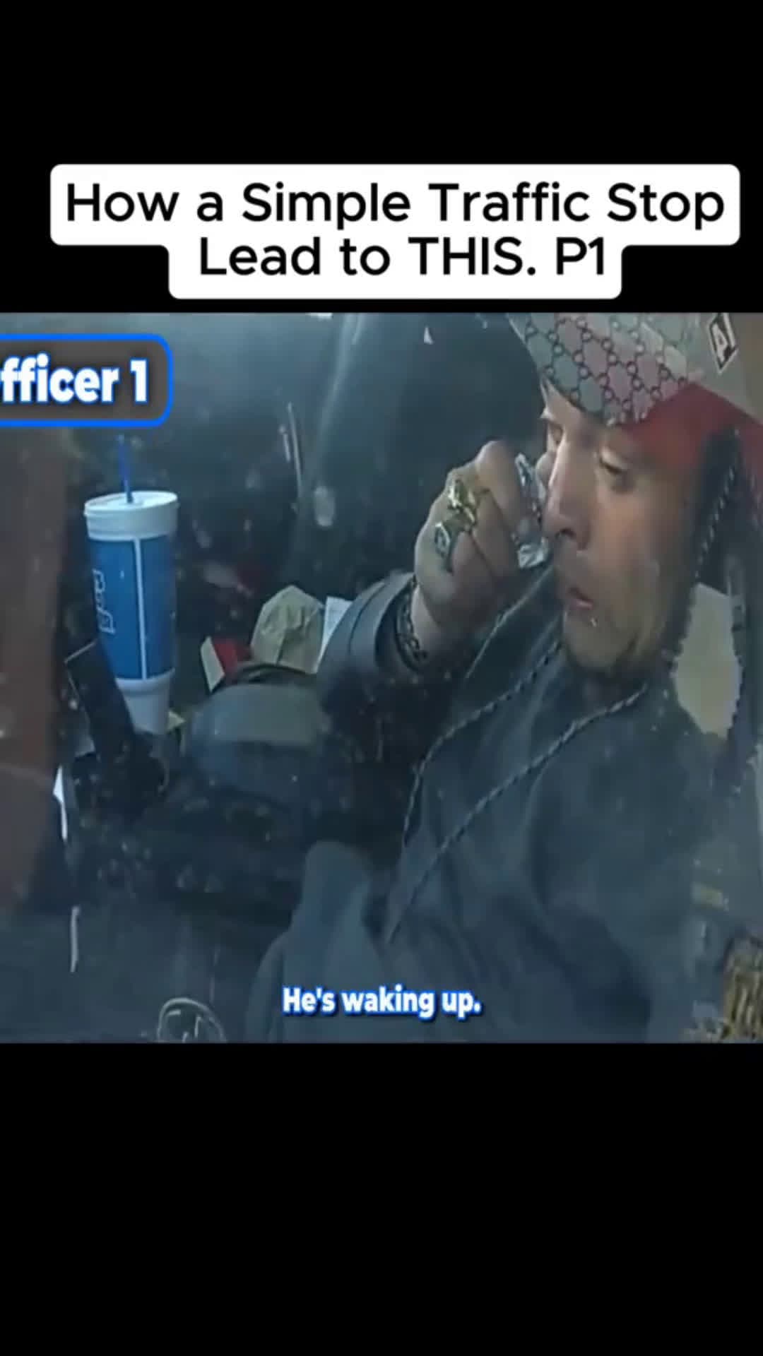 cover for How a simple traffic stop led  to this #Bodycam  #caughtoncamera  #camera  #police  #cops 