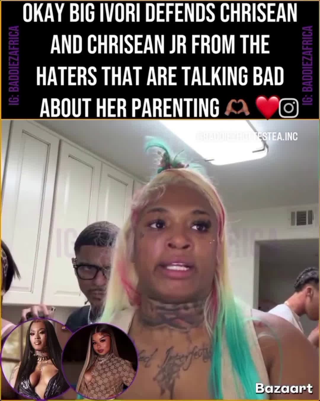 cover for Yes Its Sad how everyone speaks bad on chrissean jr....I agree with Ivory no one knows what chrissean is Going thru 👍🏽🙏🏽