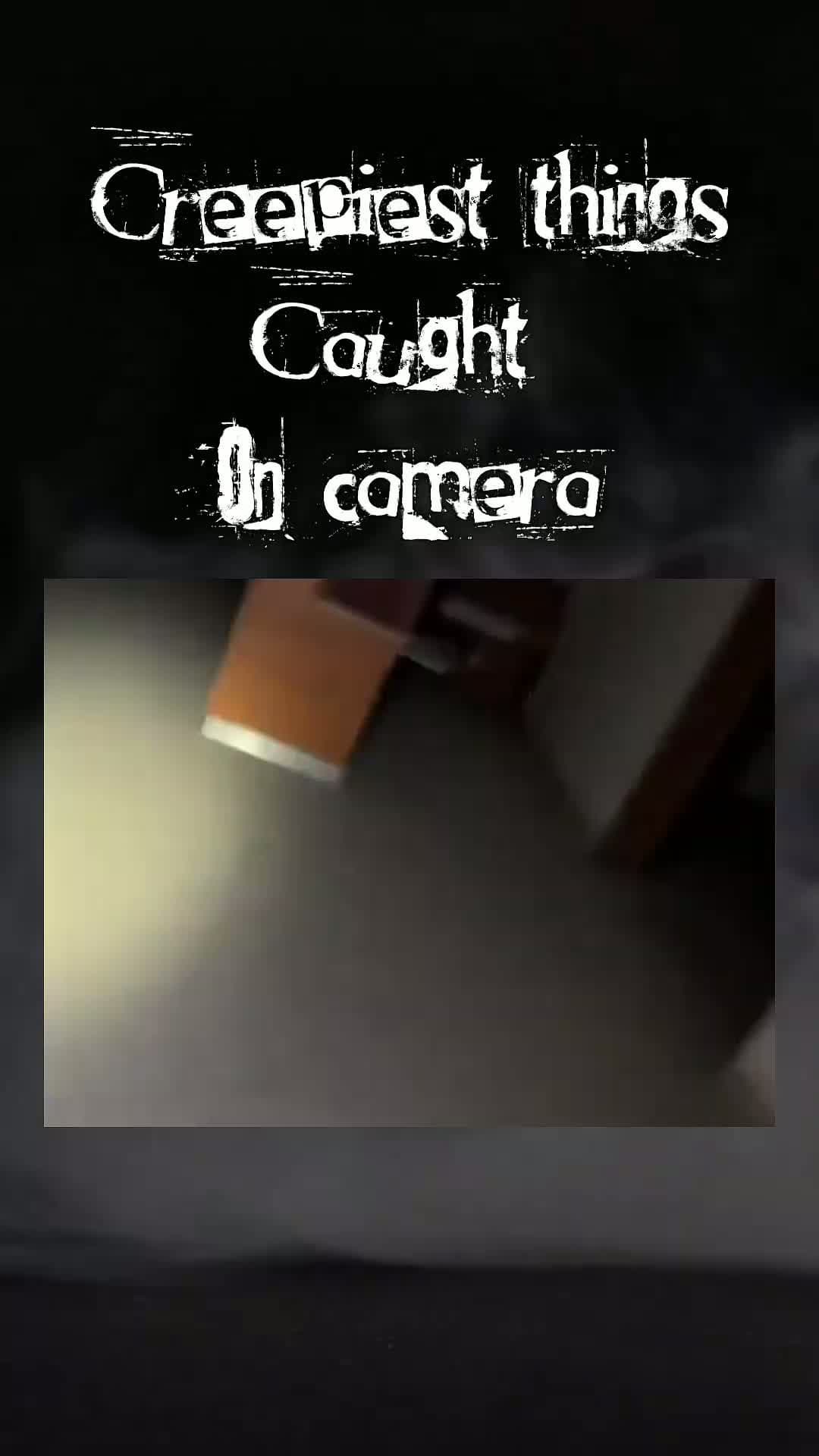 cover for #CaughtOnCamera  #scary  #horror  #terror