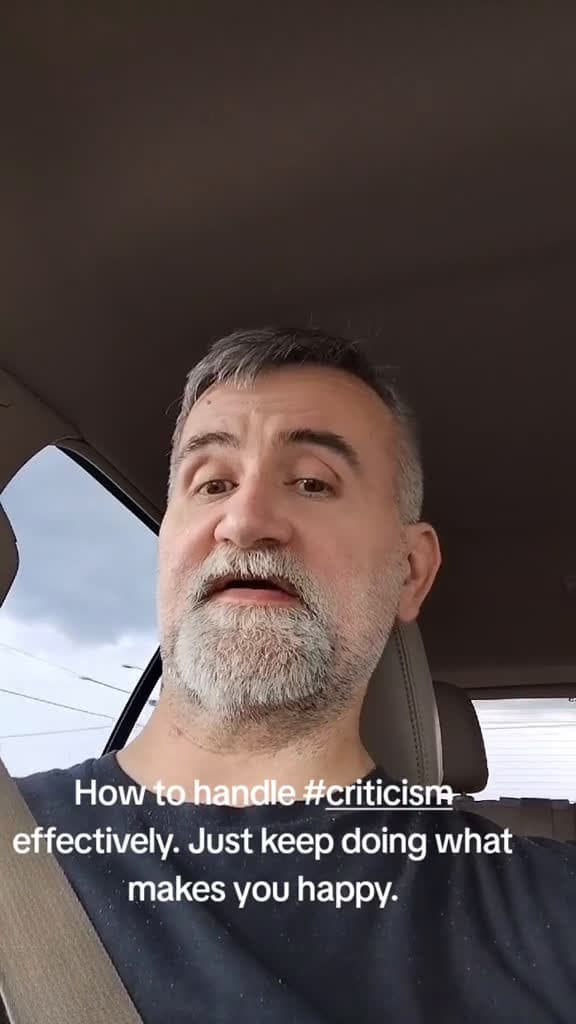 cover for #creatorsearchinsights how to handle #criticism #fyp #everybody #all  created by Papaof3boys🧡Gen❌ with Papaof3boys🧡Gen❌’s original sound