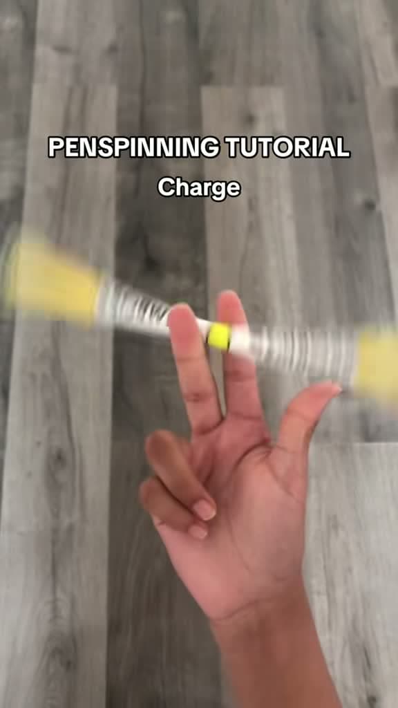 cover for Master the Charge Pen Spin in minutes! ✨ #penspinning #pentricks #tutorial