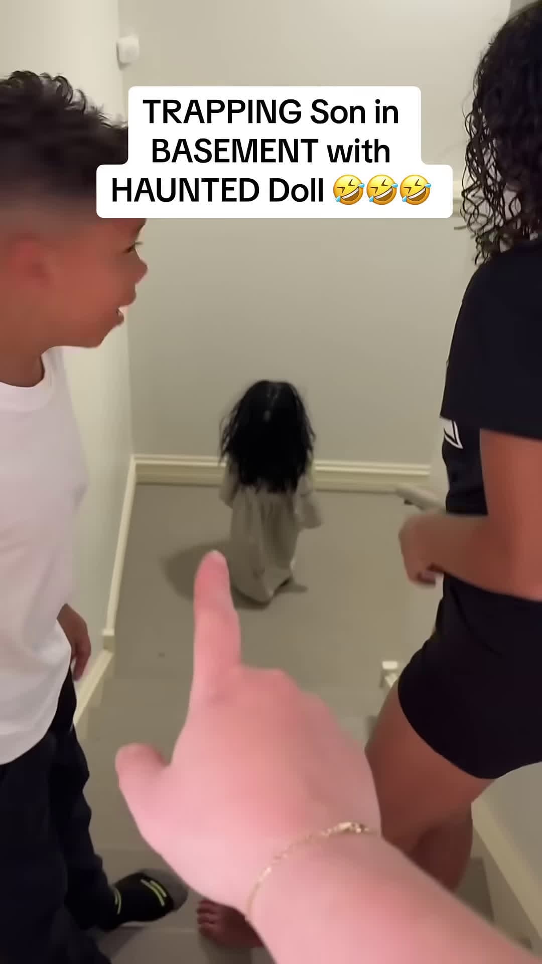 cover for TRAPPING Son in BASEMENT with HAUNTED Doll Gone BAD
