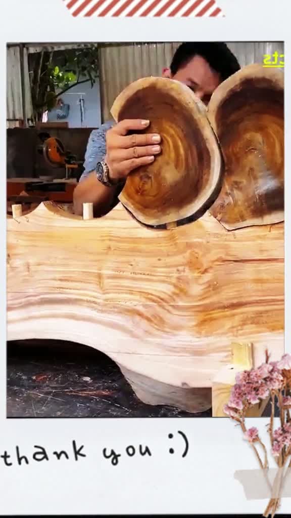 cover for Crafting a stunning wooden tea table with perfect joinery! 🔨✨ #Woodworking #DIYCraft #Joinery #Woodwork
