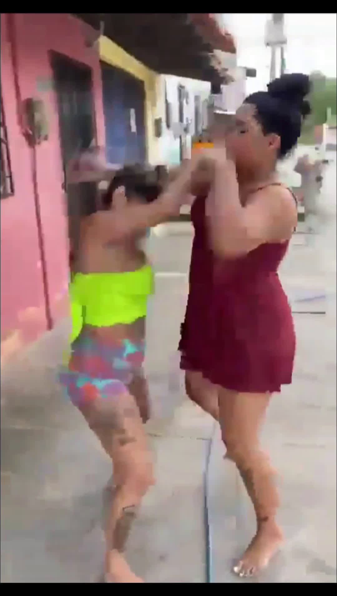 cover for Wife caught husbands mistress 💥 Such vicious little ladies😳Follow Beefclipz for more fight videos daily. #fight #fightcam #fights #viral 💯