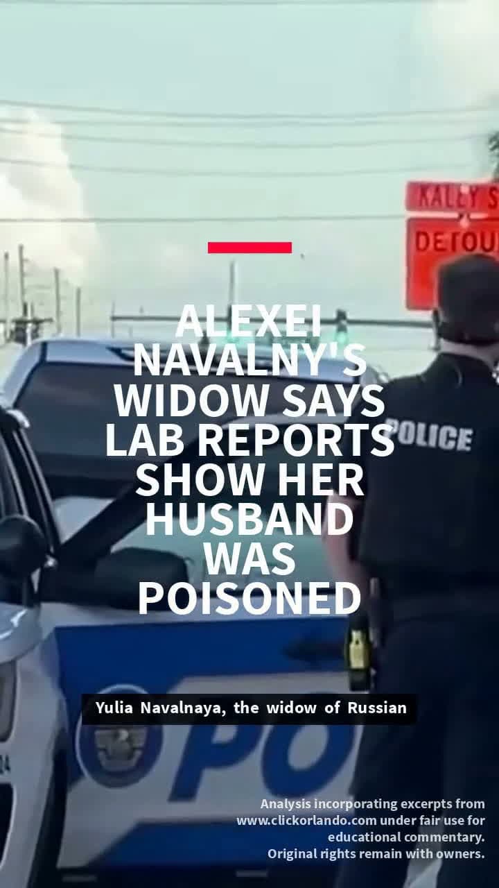 cover for AI news Navalny wife: Lab reports show husband poisoned #NavalnyCase#Russia#Poisoning#ai#News