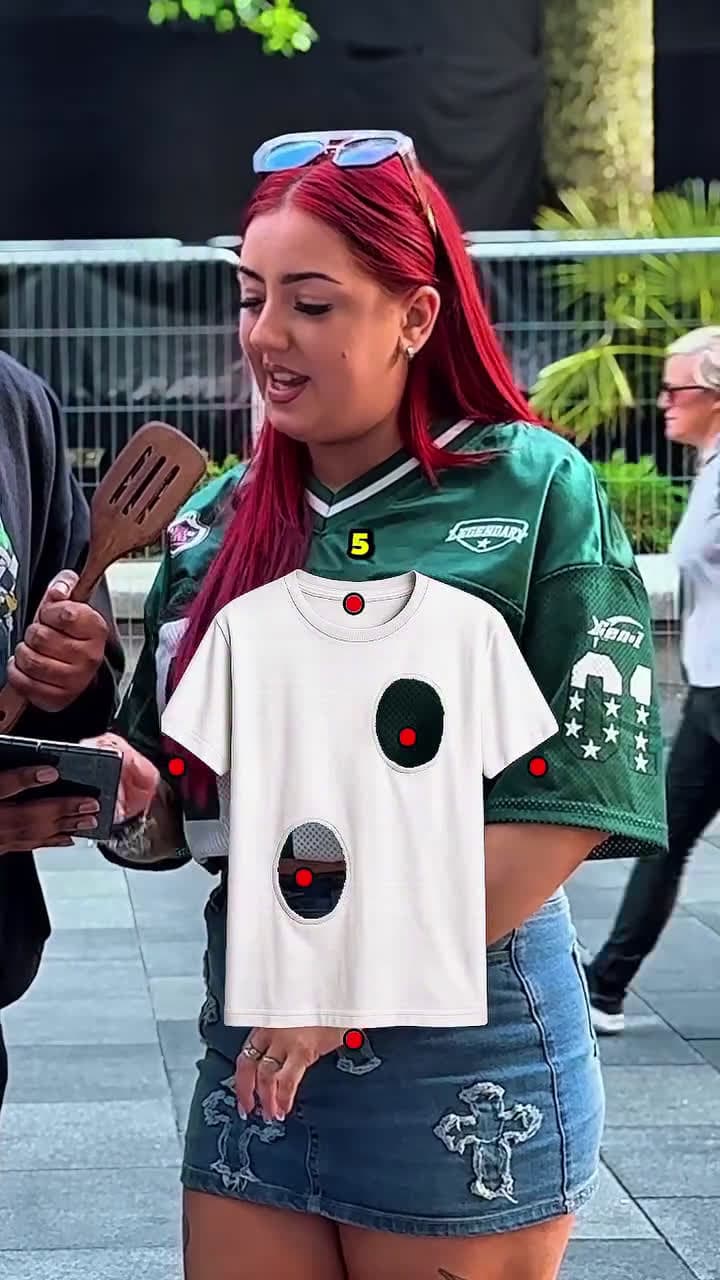 cover for How many holes are in the t-shirt? 