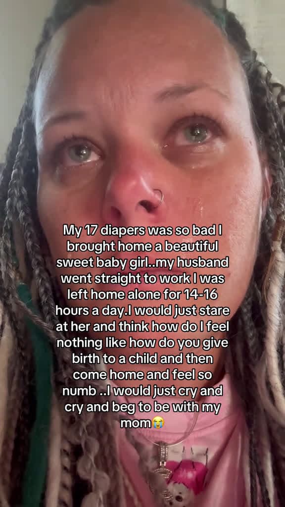 cover for Post partum  was such a scary time in my life thats when I learned you cant always control your mind😭##motherhood##mother##fypシ゚viral##fypシ##momlife##mom##postpartum##fypagee##youngmom##laboranddelivery