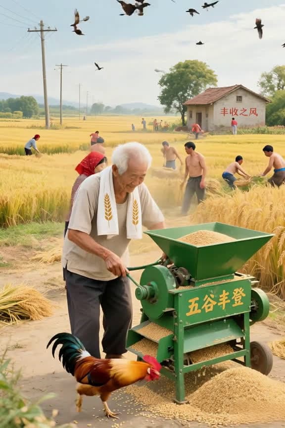 cover for AI Countryside: Discover the tranquility of rural living #SimpleLiving #HarvestSeason #RuralPeace #NatureLovers #AIStorytelling