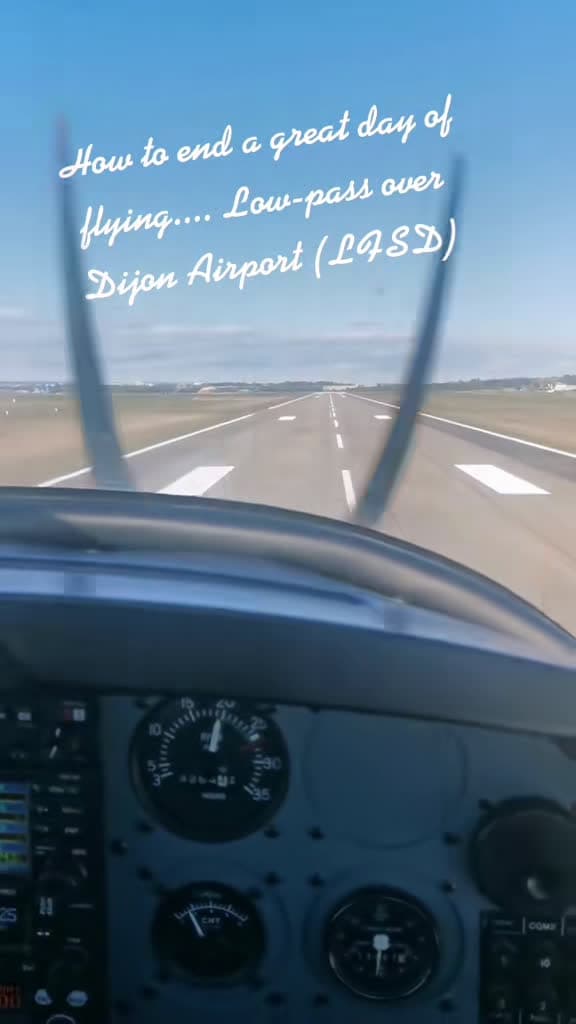 cover for When you get the clearance for a low-pass it does put a smile on your face #aviation #cockpit #yourdoseofaviation #foryou #fyp #flight #robinaircraft