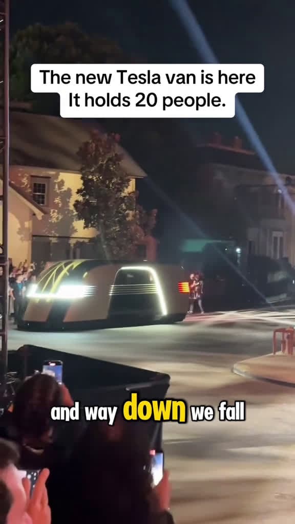 cover for The new Tesla van is Here . newteslavan tesla van foryoupage parati 89950 #shortvideosscoopz
