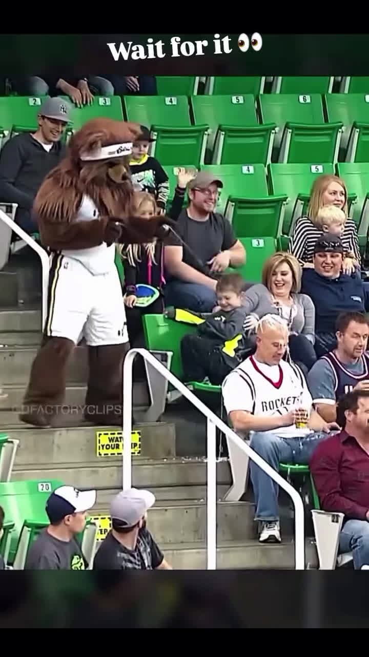 cover for The bald guy vs the mascot 