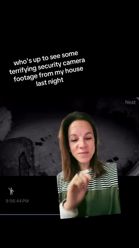 cover for I'm still shaken by this: a creepy figure appeared on camera 😱 #scary #securitycamera #ringdoorbell #ghost #caughtoncamera