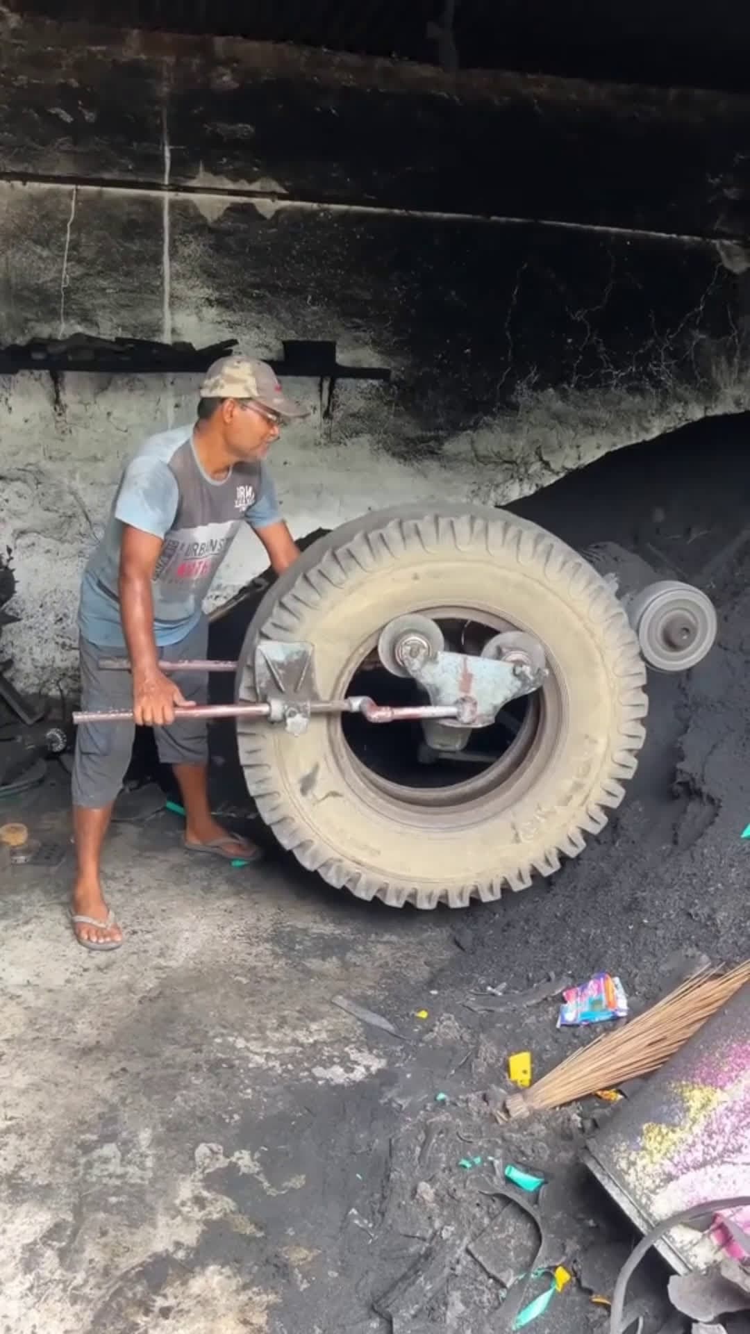 cover for Most Amazing Process Of Retreading an Old tire