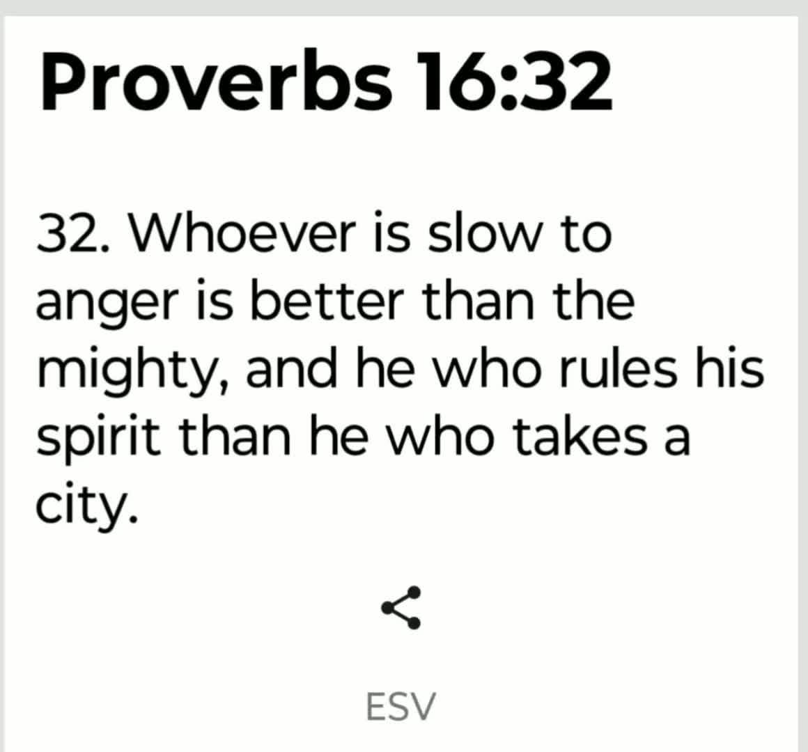 cover for Proverbs 16:32