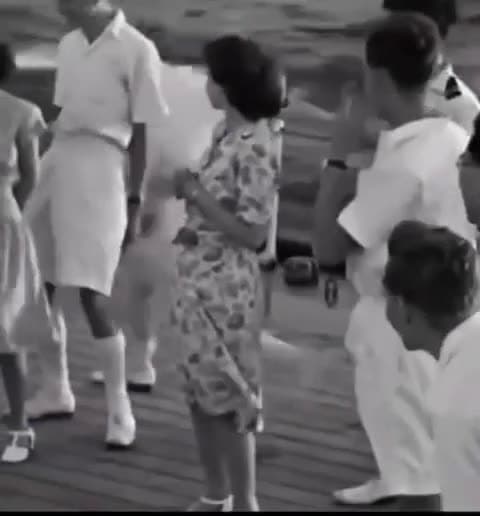 cover for A playful glimpse of a young Elizabeth aboard HMS Vanguard, racing sailors during a 1947 royal tour of South Africa. 👑 #PrincessElizabeth #RoyalFamily #SouthAfrica #1947
