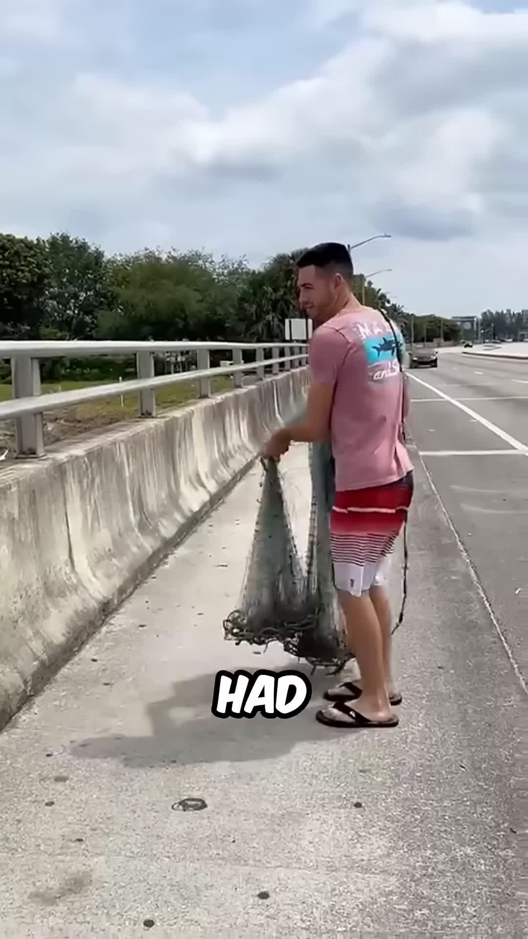 cover for His fishing dreams has come true