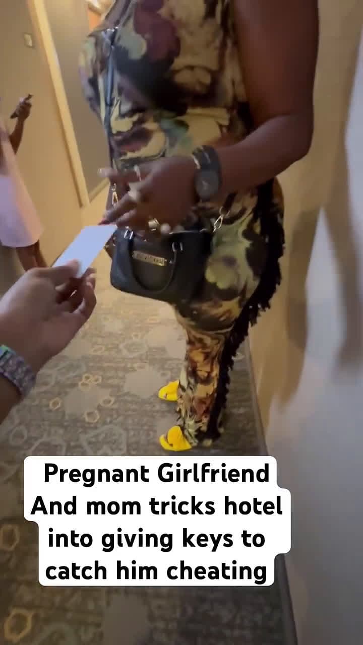 cover for #Pregnant #YouTuber catches #boyfriend in hotel after tricking the staff