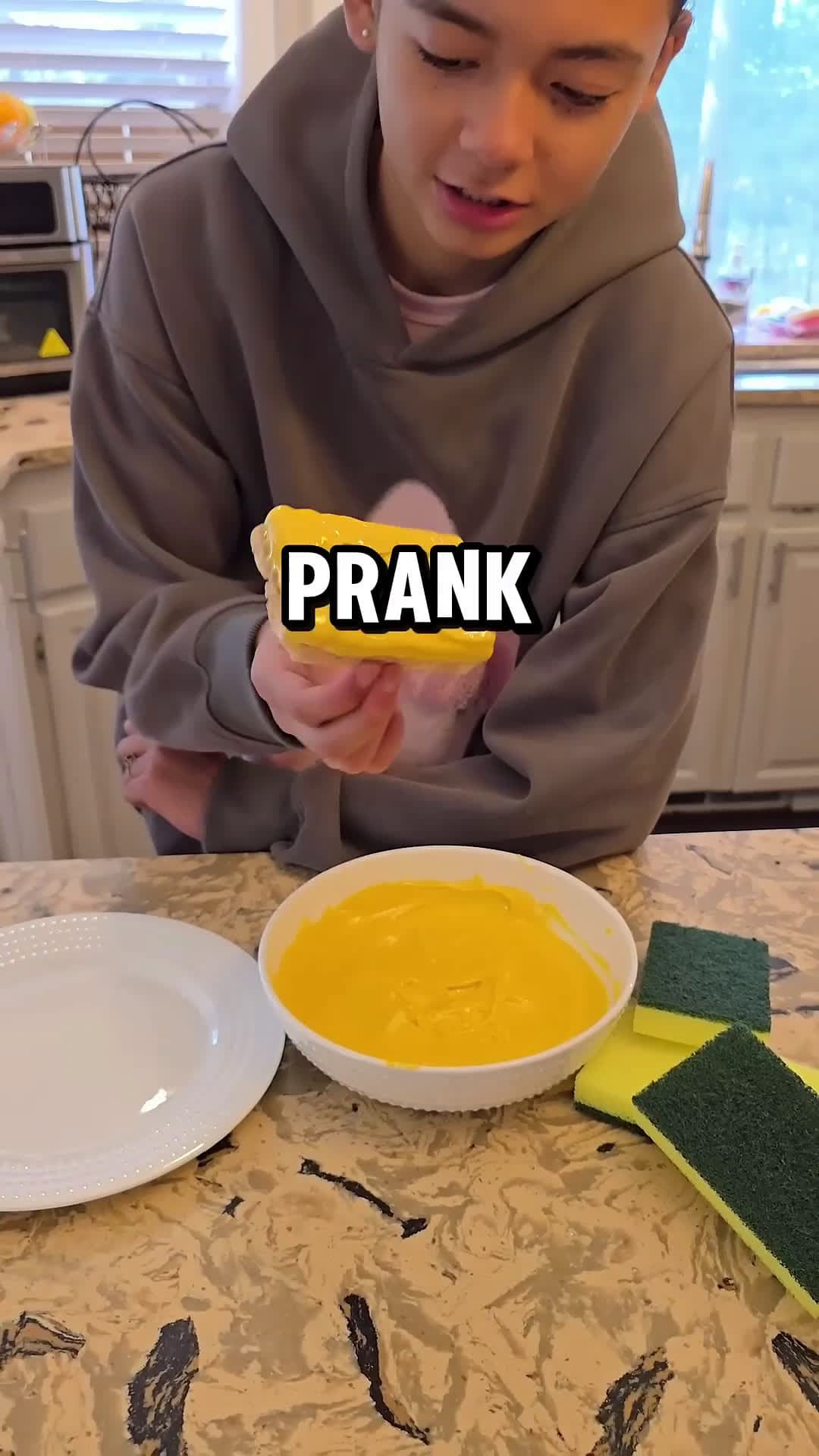 cover for Funny Sponge Prank  #funny