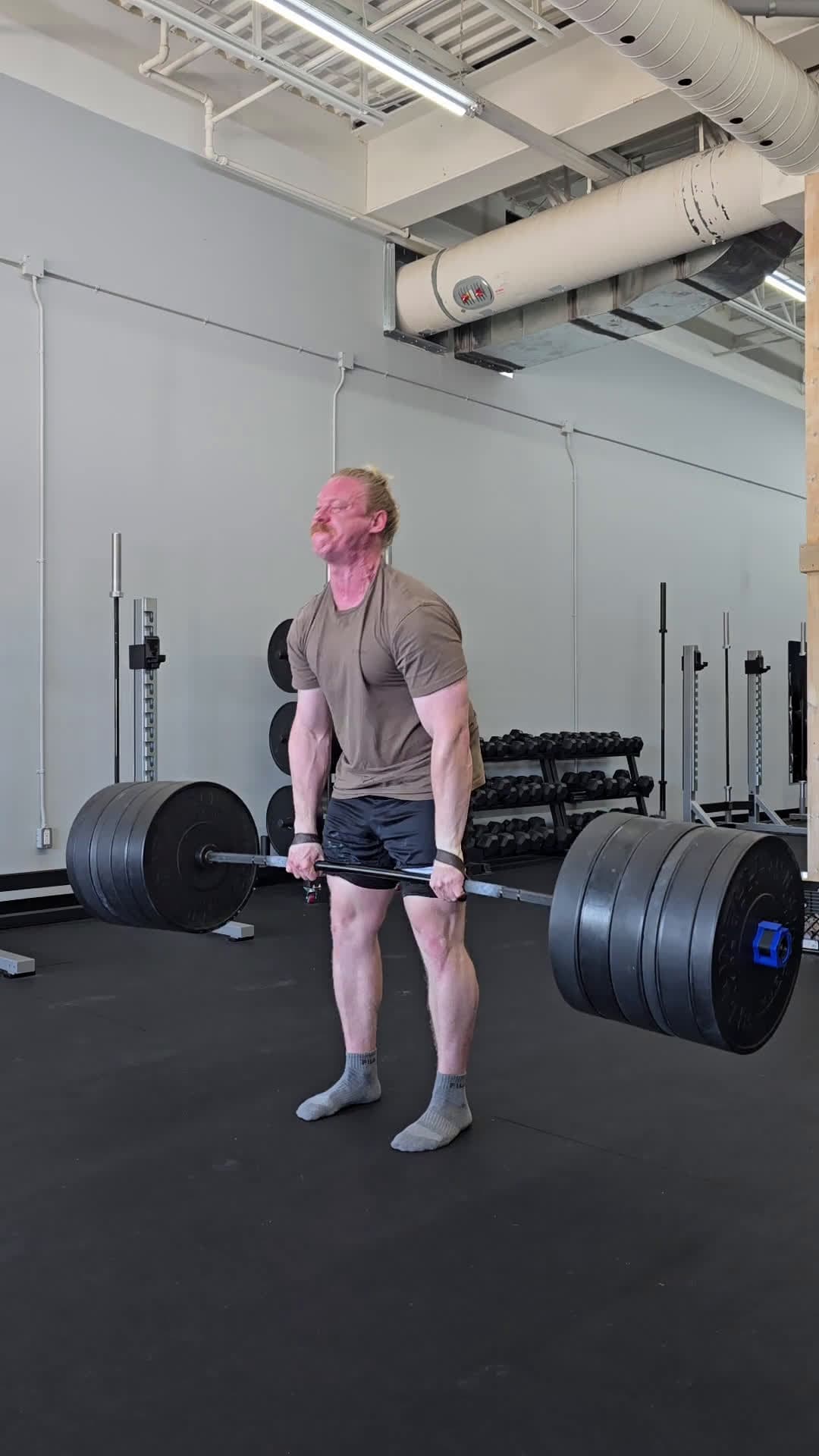 cover for Crushing 545lbs stiff-legged deadlifts with power shrugs for 4 reps! 💪 #Powerlifting #StrengthTraining #Deadlifts #GymMotivation