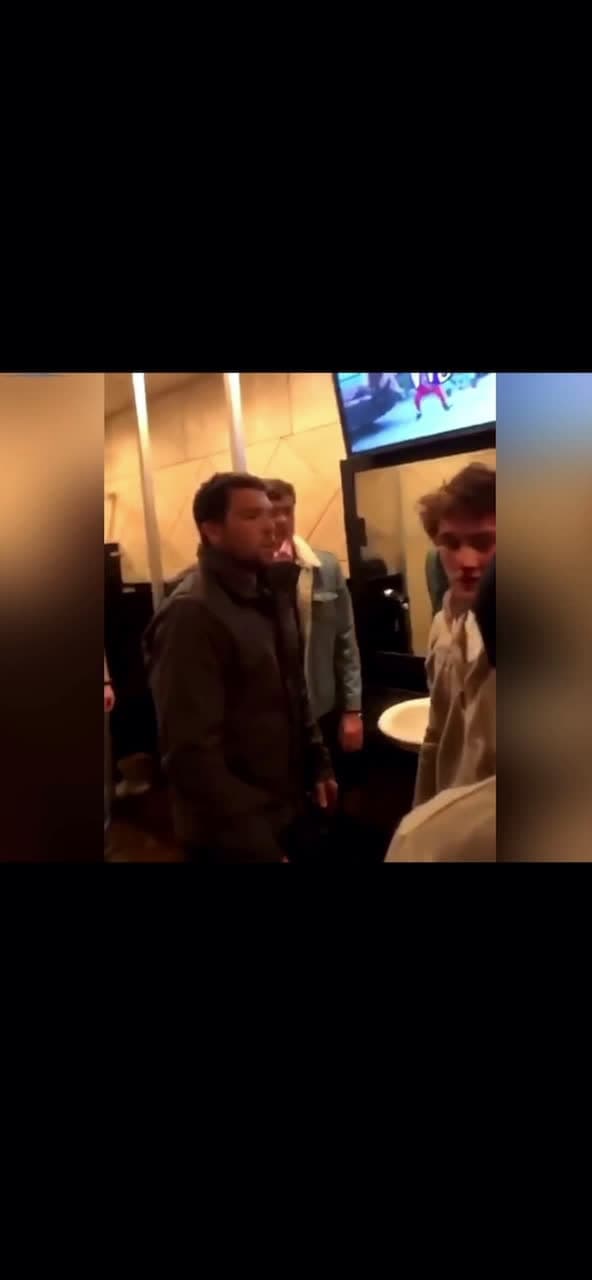 cover for Disagreement turns into bathroom beat down #fight  #fightcam  #drama