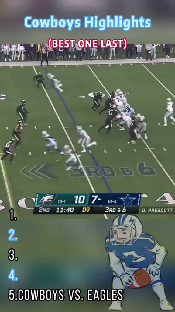 cover for Epic Cowboys Plays You Have to See! 🏈 #NFL #Cowboys #Football