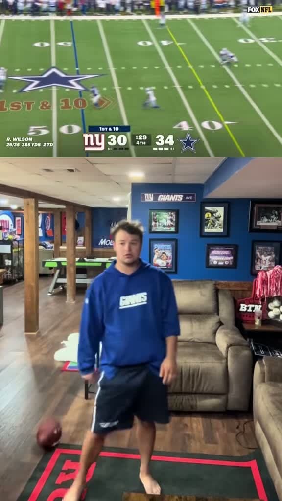 cover for Giants fall short in a heart-stopping finish against Dallas! 🏈🔥 #GiantsFootball #RussellWilson #MalikNabers